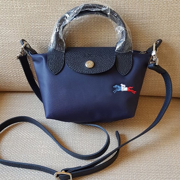 Longchamp Handbags - Longchamp LE PLIAGE Tres Paris handle bag XS size with Adjustable Strap